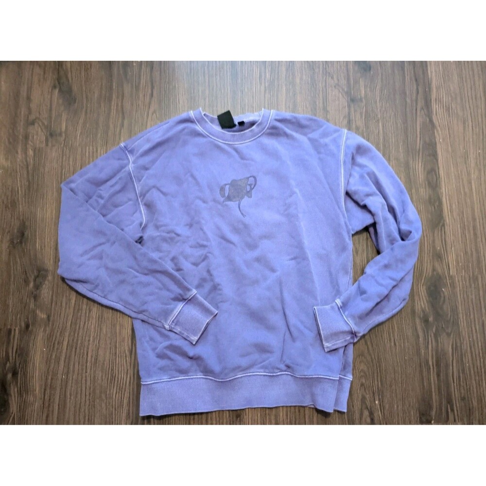 Bts Sweatshirt Women's Size Large Purple Pullover Bring On The Pain